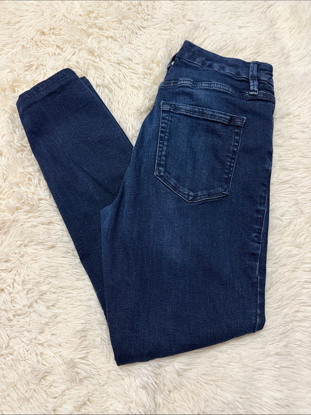 Good American Dark Indigo Skinny Jeans
